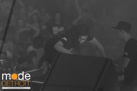 Dog Blood (Skrillex & Boys Noize) playing at Movement Festival at Hart Plaza Detroit Michigan on May 23-25th 2015