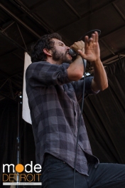 Transit performing at 21st Vans Warped Tour in Auburn Hills Michigan at The Palace of Auburn Hills on July 24th 2015